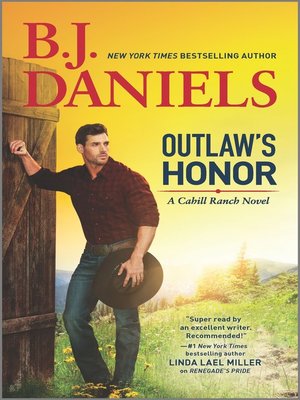 cover image of Outlaw's Honor--A Western Romance Novel